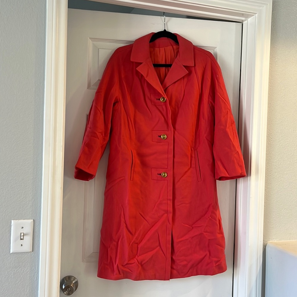 Peach 1960’s vintage coat